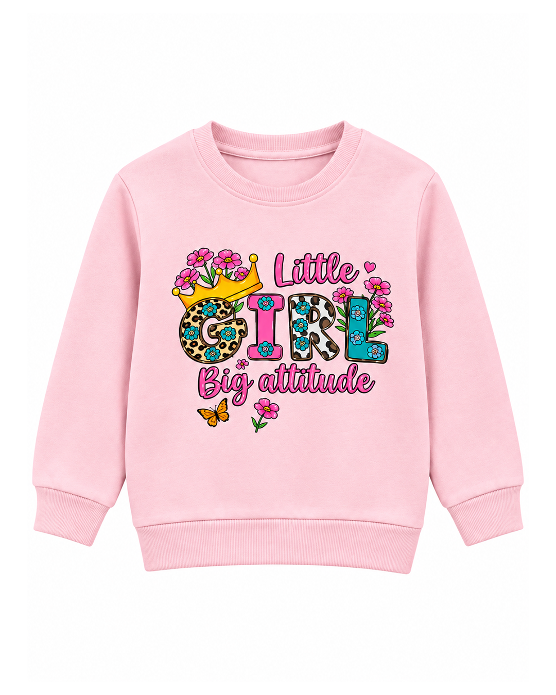 Little Girl Big Attitude Sweatshirt