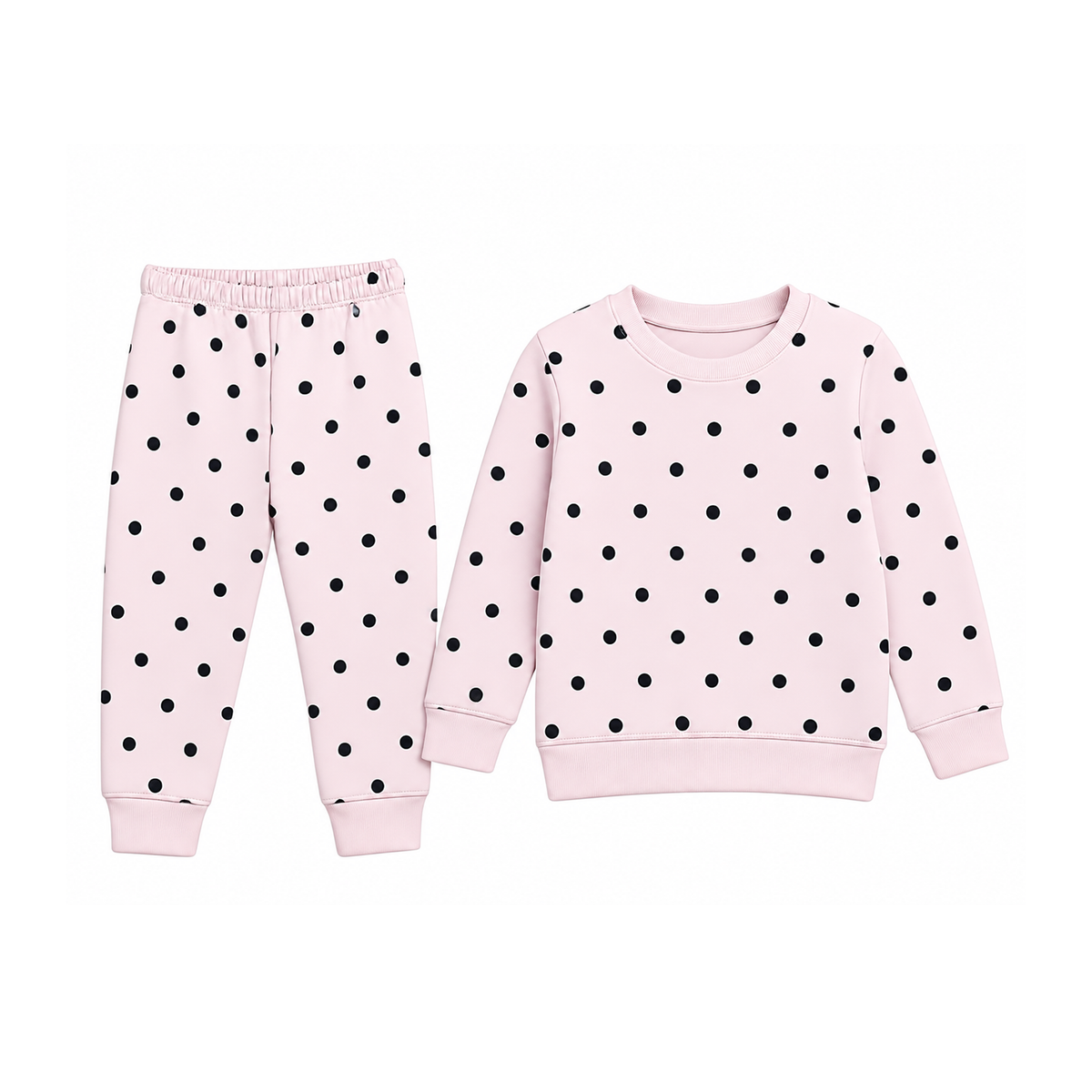 Girls’ Pink Polka Dot 2pc set