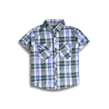 Multi Checkered Short Sleeves Shirt