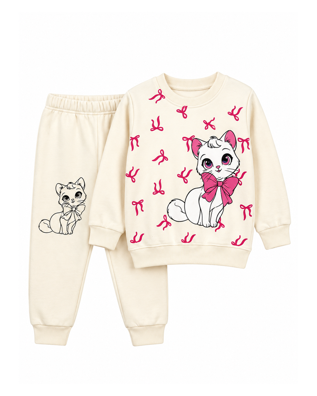 Sweet Kitty Girls 2Pc set