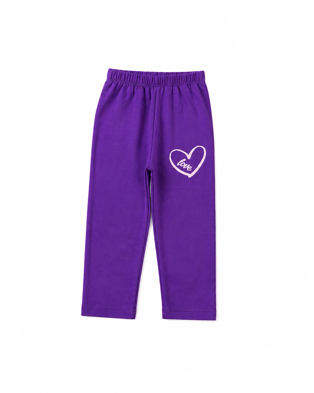 Girls Pink & Purple Heart 2Pc Set