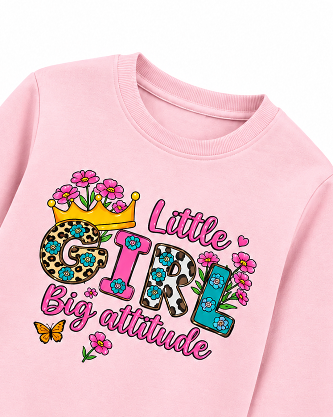 Little Girl Big Attitude Sweatshirt
