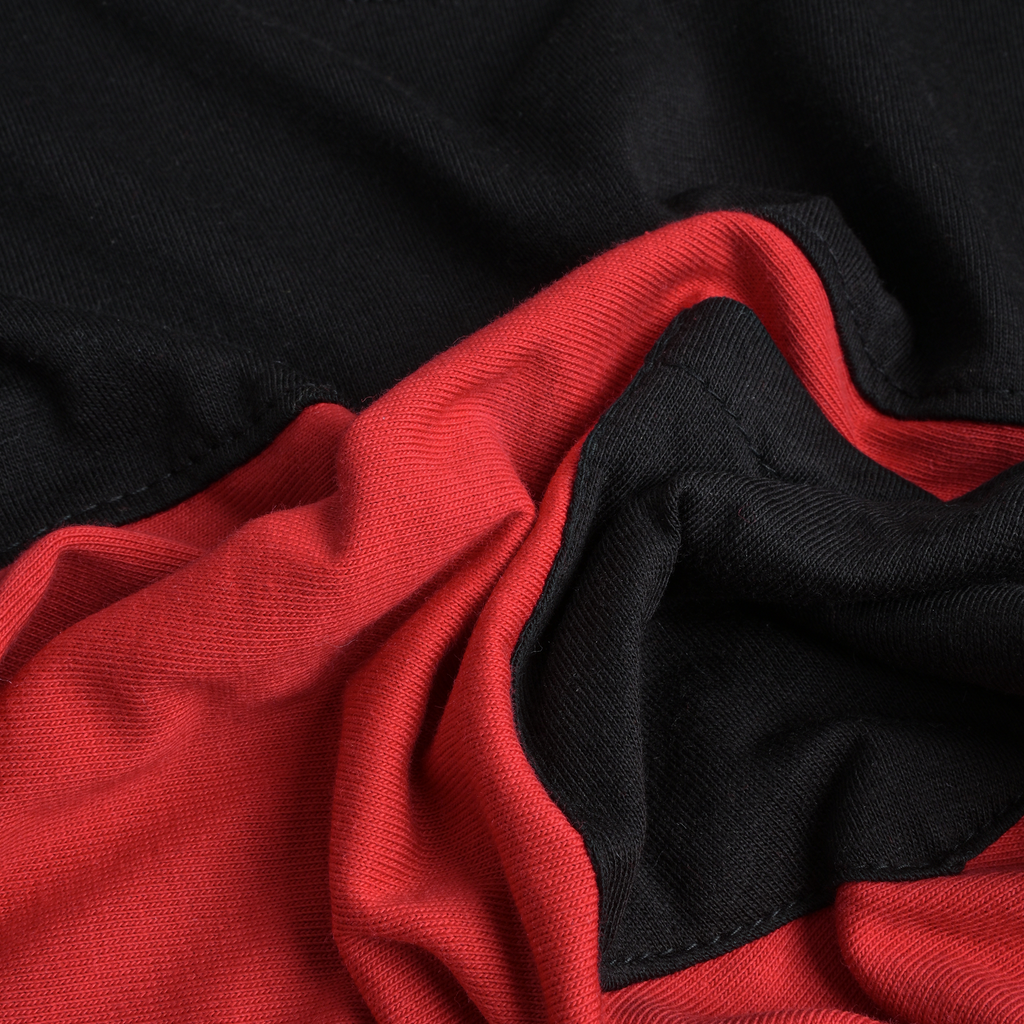 Red & Black Pocket 2Pc Set