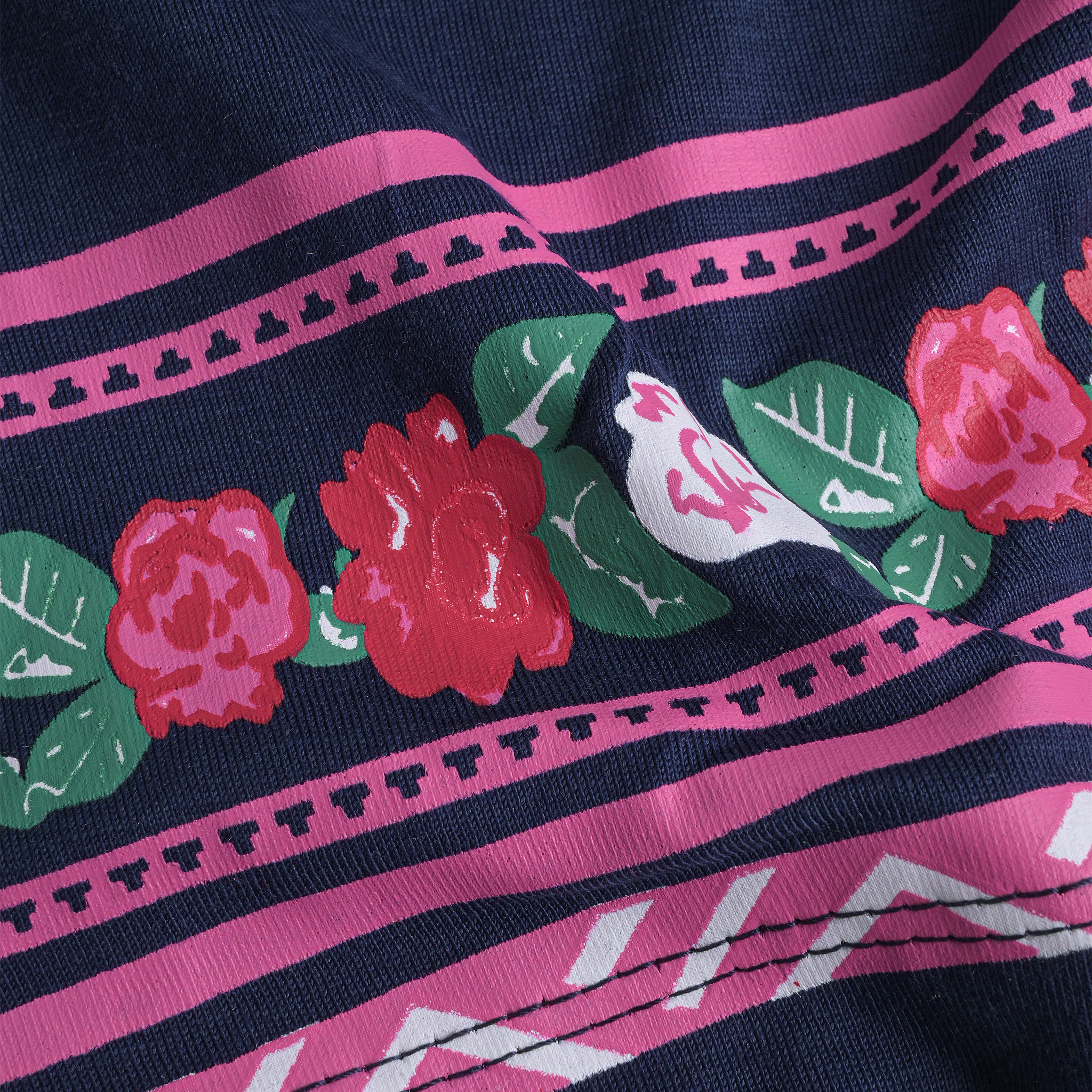 Midnight Bloom Floral Girls 2Pc Set